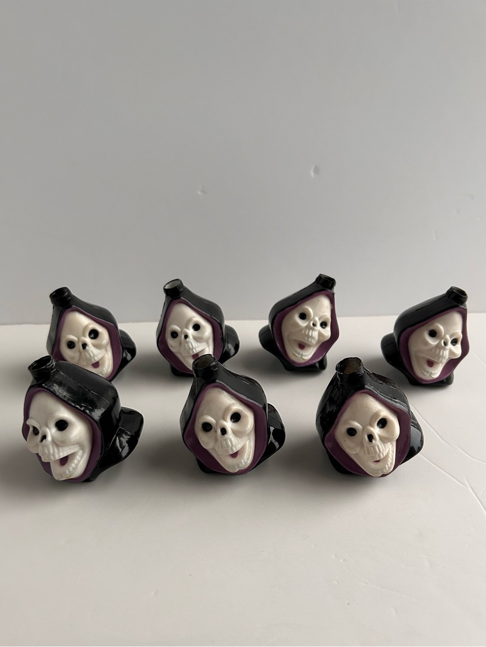 Vintage halloween blow mold grim reapers